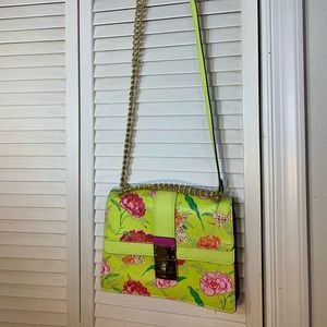 COPY - Multicolor floral shoulder purse
